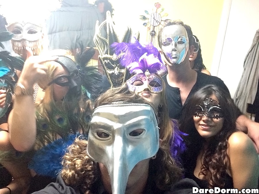 Dare Dorm Pics Masquerade Ball @ GirlsForDays.com